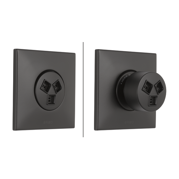 Brizo Universal Showering: Hydrachoice Max Square Body Spray Trim