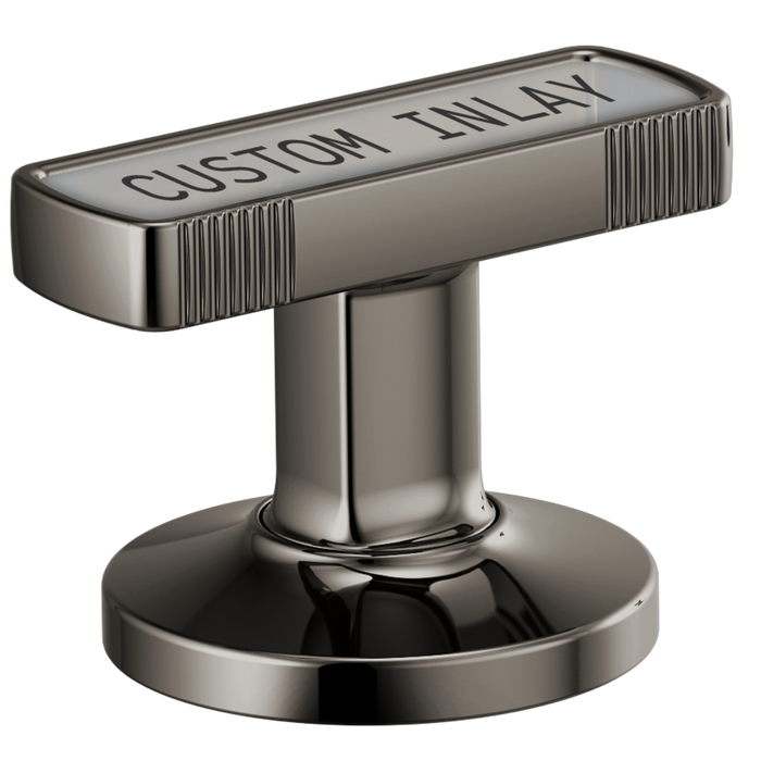 Brizo Kintsu HI5306 Widespread Lavatory Knob with Custom Inlay Handle Kit