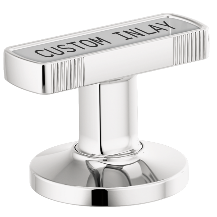 Brizo Kintsu HI5306 Widespread Lavatory Knob with Custom Inlay Handle Kit
