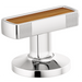 Brizo Kintsu HI5306 Widespread Lavatory Knob with Wood Inlay Handle Kit