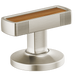 Brizo Kintsu HI5306 Widespread Lavatory Knob with Wood Inlay Handle Kit