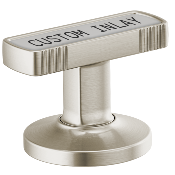 Brizo Kintsu HI5306 Widespread Lavatory Knob with Custom Inlay Handle Kit