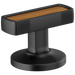Brizo Kintsu HI5306 Widespread Lavatory Knob with Wood Inlay Handle Kit