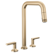 Brizo Kintsu: Widespread Pull-Down Faucet Lever Handle Kit