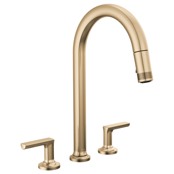 Brizo Kintsu: Widespread Pull-Down Faucet Lever Handle Kit