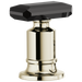 Roman Tub Faucet Black Crystal Knob Handle Kit