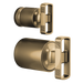 Pressure Balance Valve with Integrated Diverter Trim Knob Handle Kit