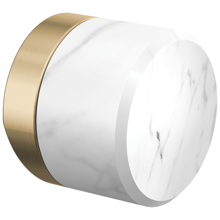 Brizo Odin HKK175 Kitchen Faucet White Marble Knob Handle Kit