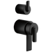 Brizo Roccesco HL75111 TempAssure Thermostatic Valve With Integrated Diverter Bent Lever Handle Kit