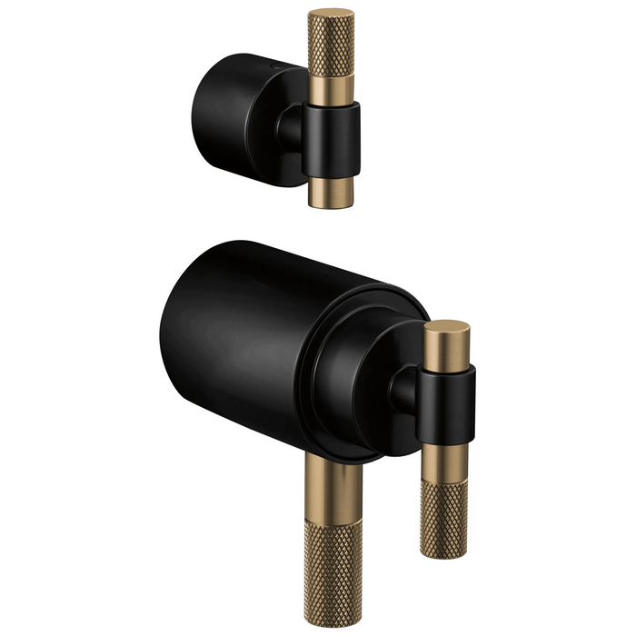 Brizo Litze HL7533 Tempassure Thermostatic Valve With Diverter Trim Handle Kit - T-Lever