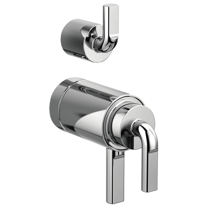 TempAssure Thermostatic Valve with Integrated Diverter Notch Lever Handle Kit
