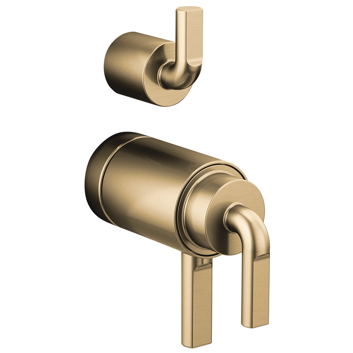 TempAssure Thermostatic Valve with Integrated Diverter Notch Lever Handle Kit