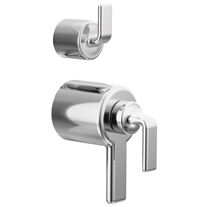 TempAssure Thermostatic Valve Trim with Integrated Diverter Trim Twist Lever Handle Kit