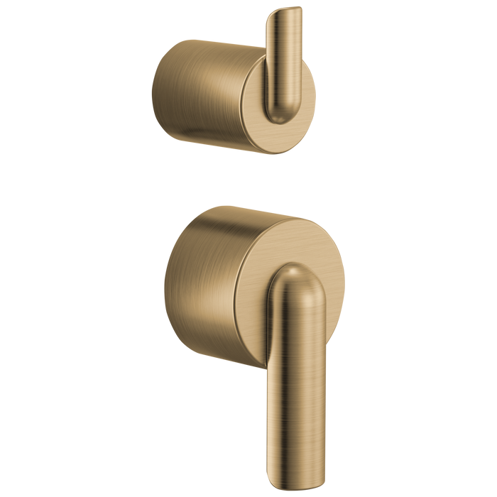 Brizo Roccesco HL75P111 Pressure Balance Valve with Integrated Diverter Trim Bent Lever Handle Kit