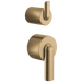 Brizo Roccesco HL75P111 Pressure Balance Valve with Integrated Diverter Trim Bent Lever Handle Kit