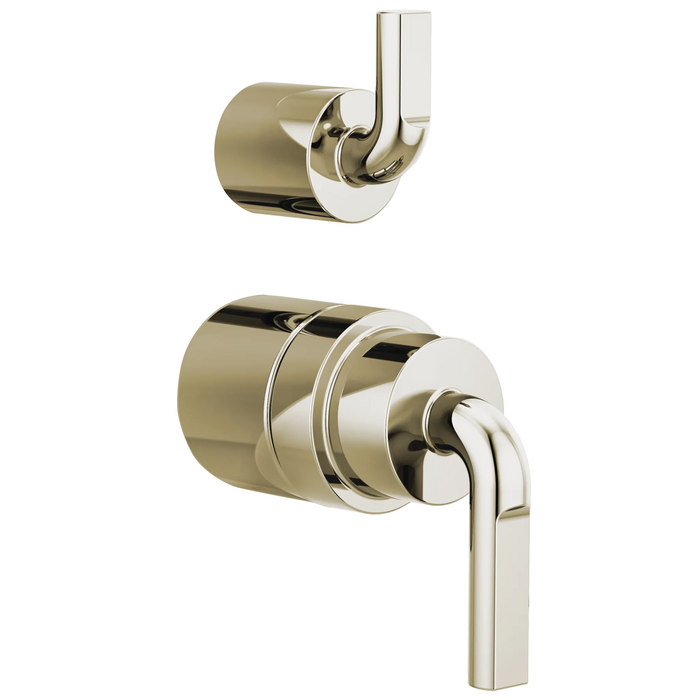 Pressure Balance Valve with Integrated Diverter Trim Notch Lever Handle Kit