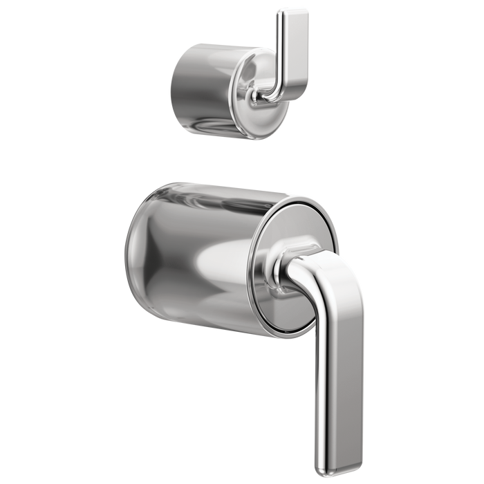 Pressure Balance Valve with Integrated Diverter Trim Twist Lever Handle Kit