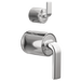 Pressure Balance Valve with Integrated Diverter Trim Twist Lever Handle Kit