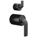 Pressure Balance Valve with Integrated Diverter Trim Twist Lever Handle Kit