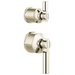 Pressure Balance Valve with Integrated Diverter Trim Lever Handle Kit
