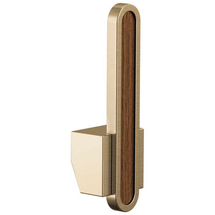 Brizo Frank Lloyd Wright HLK022 Pull-Down Kitchen Faucet Arc Lever with Wood Inlay Handle Kit