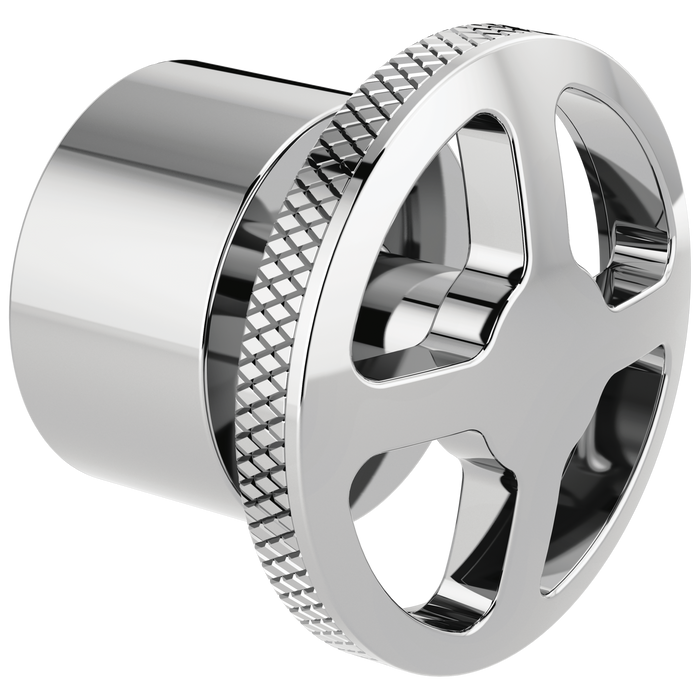 Single-Handle Floor Mount Tub Filler Wheel Handle Kit