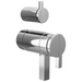 Brizo Frank Lloyd Wright HW7522 TempAssure Thermostatic Valve with Integrated Diverter Trim Lunar Handle Kit