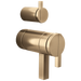 Brizo Frank Lloyd Wright HW7522 TempAssure Thermostatic Valve with Integrated Diverter Trim Lunar Handle Kit