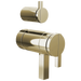 Brizo Frank Lloyd Wright HW7522 TempAssure Thermostatic Valve with Integrated Diverter Trim Lunar Handle Kit
