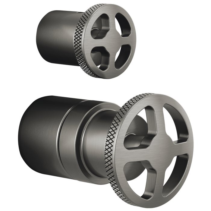 Pressure Balance Valve with Integrated Diverter Trim Wheel Handle Kit