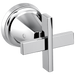 Two-Handle Wall Mount Tub Filler Cross Handle Kit