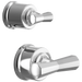 Brizo Beauclere HX75P65 Pressure Balance Valve with Integrated Diverter Trim Cross Handle Kit