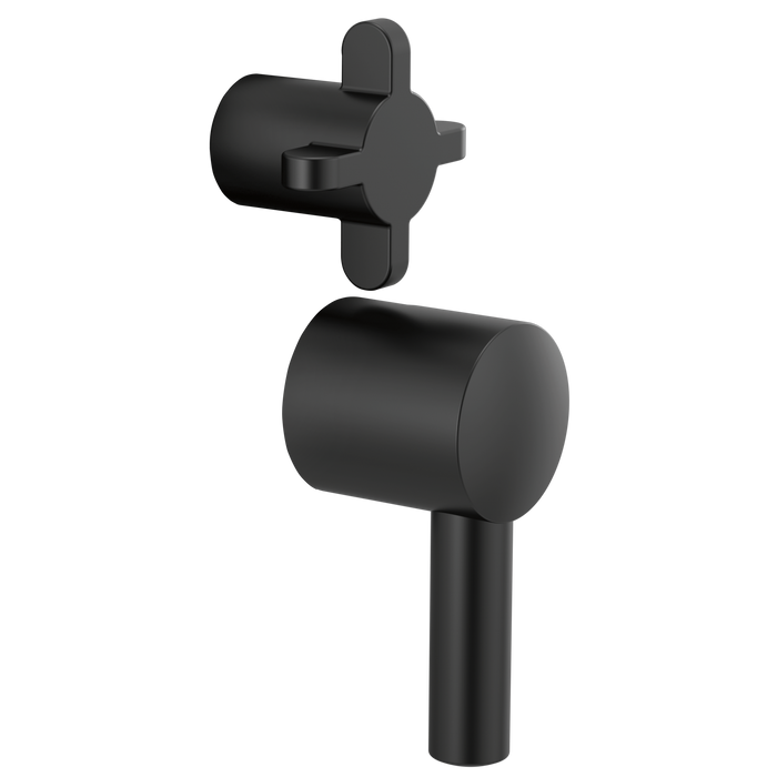 Pressure Balance Integrated Trim Cross Handles