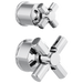 Pressure Balance Valve with Integrated Diverter Trim Cross Handle Kit