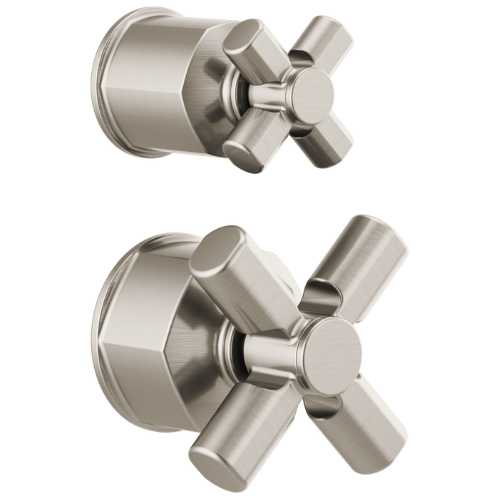 Pressure Balance Valve with Integrated Diverter Trim Cross Handle Kit