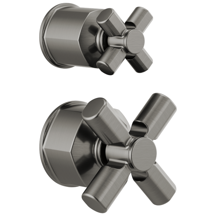 Pressure Balance Valve with Integrated Diverter Trim Cross Handle Kit