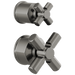 Pressure Balance Valve with Integrated Diverter Trim Cross Handle Kit