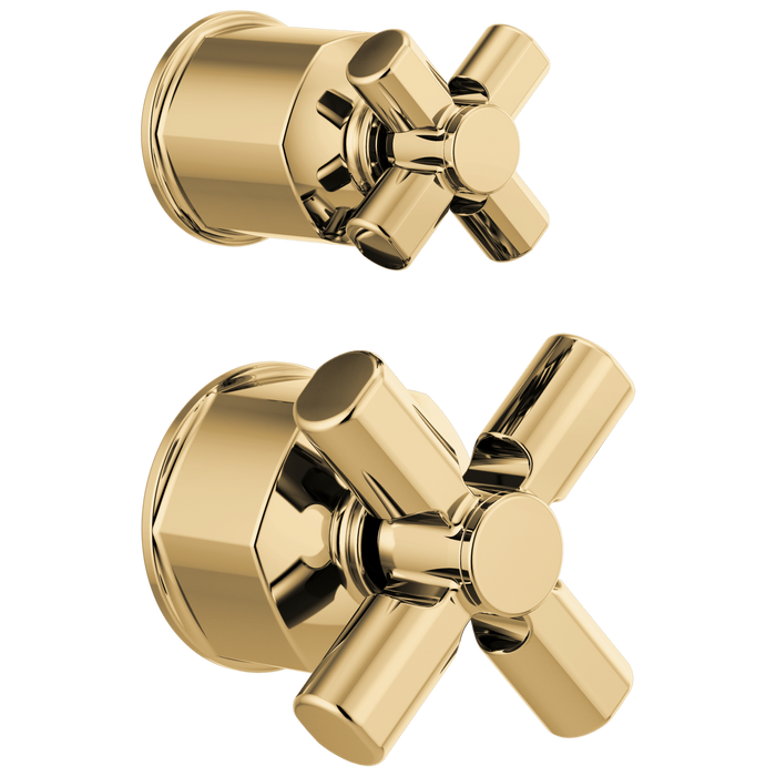 Pressure Balance Valve with Integrated Diverter Trim Cross Handle Kit