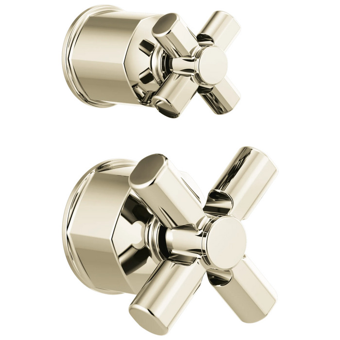 Pressure Balance Valve with Integrated Diverter Trim Cross Handle Kit