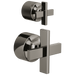 Pressure Balance Valve with Integrated Diverter Trim Cross Handle Kit