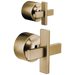 Pressure Balance Valve with Integrated Diverter Trim Cross Handle Kit