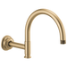 Brizo Invari RP100326GL 12 1/8" Arc Shower Arm And Flange