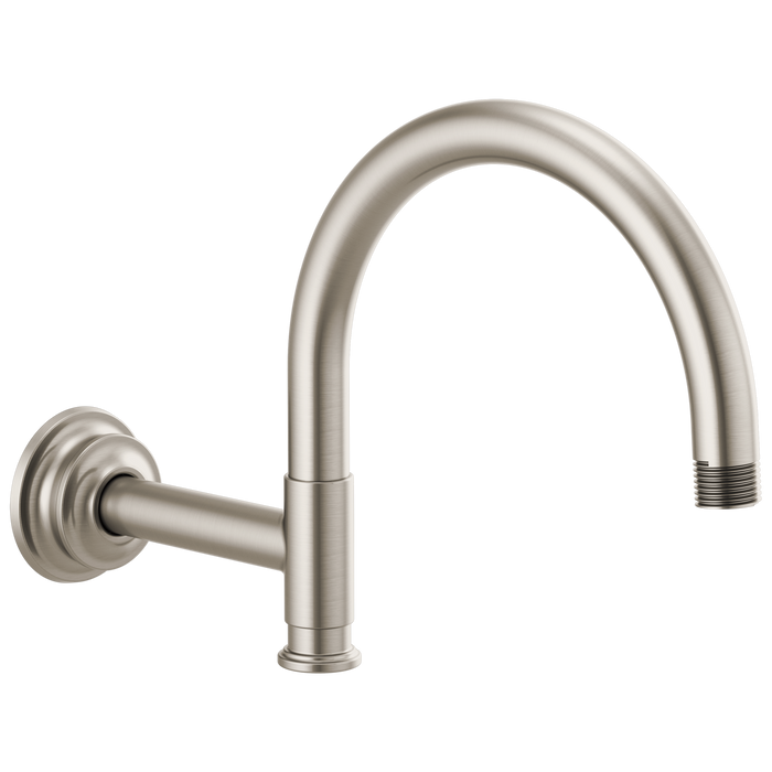 Brizo Invari RP100326GL 12 1/8" Arc Shower Arm And Flange