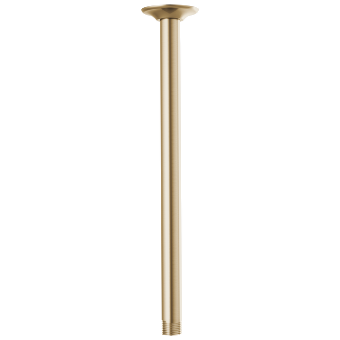 Brizo Essential Shower RP100470BL 14" Ceiling Mount Shower Arm And Round Flange