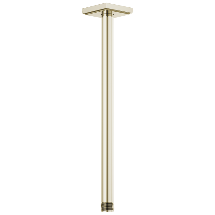 Brizo Essential Shower RP101286BL 14" Ceiling Mount Shower Arm And Square Flange