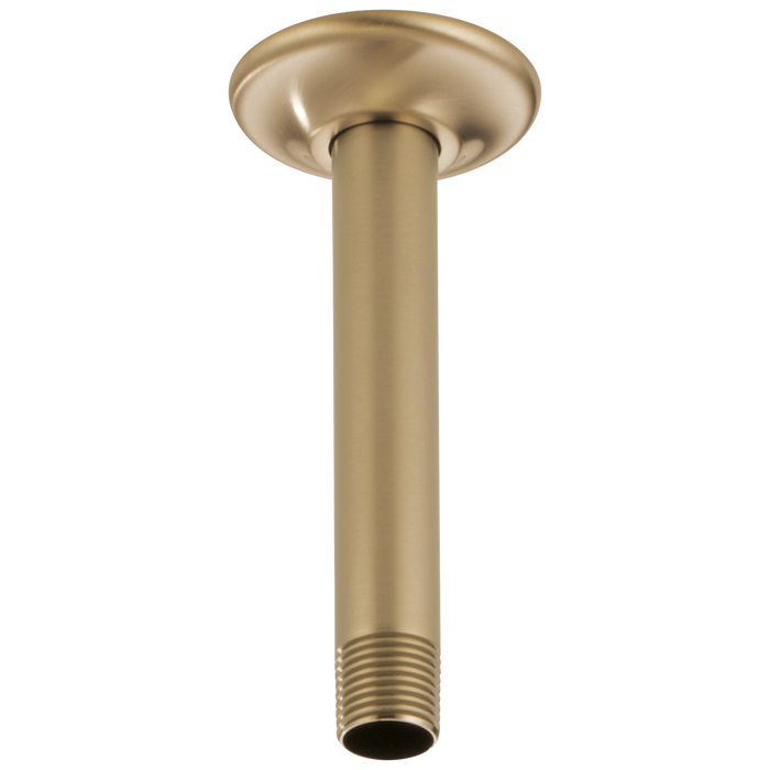 Brizo Essential Shower RP48985BL 6" Ceiling Mount Shower Arm And Round Flange