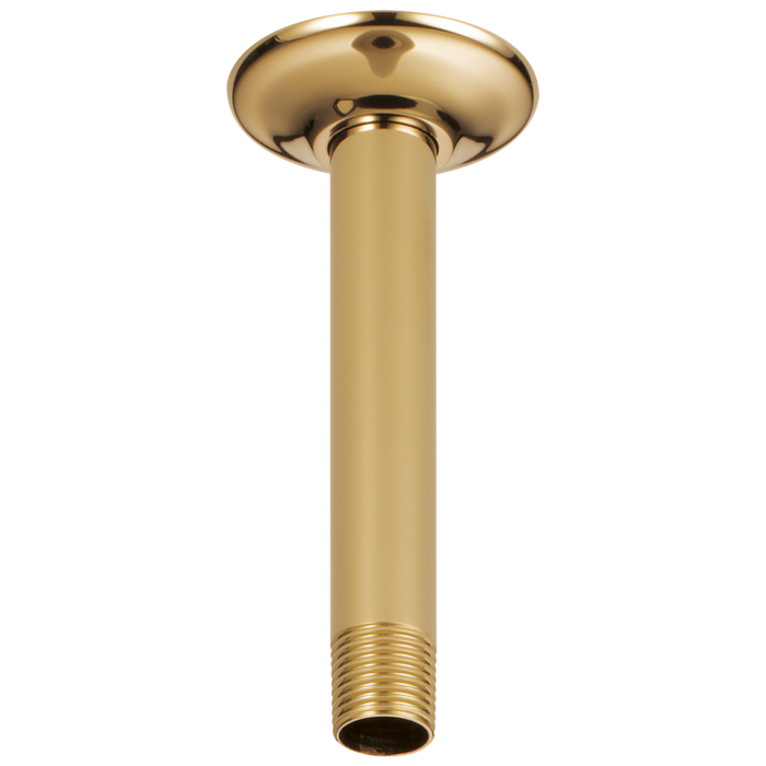 Brizo Essential Shower RP48985BL 6" Ceiling Mount Shower Arm And Round Flange