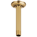 Brizo Essential Shower RP48985BL 6" Ceiling Mount Shower Arm And Round Flange
