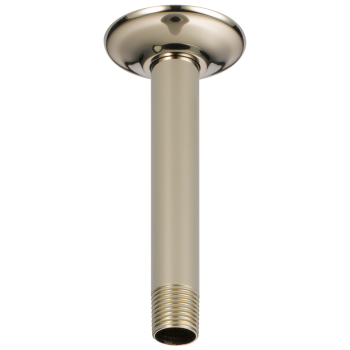 Brizo Essential Shower RP48985BL 6" Ceiling Mount Shower Arm And Round Flange