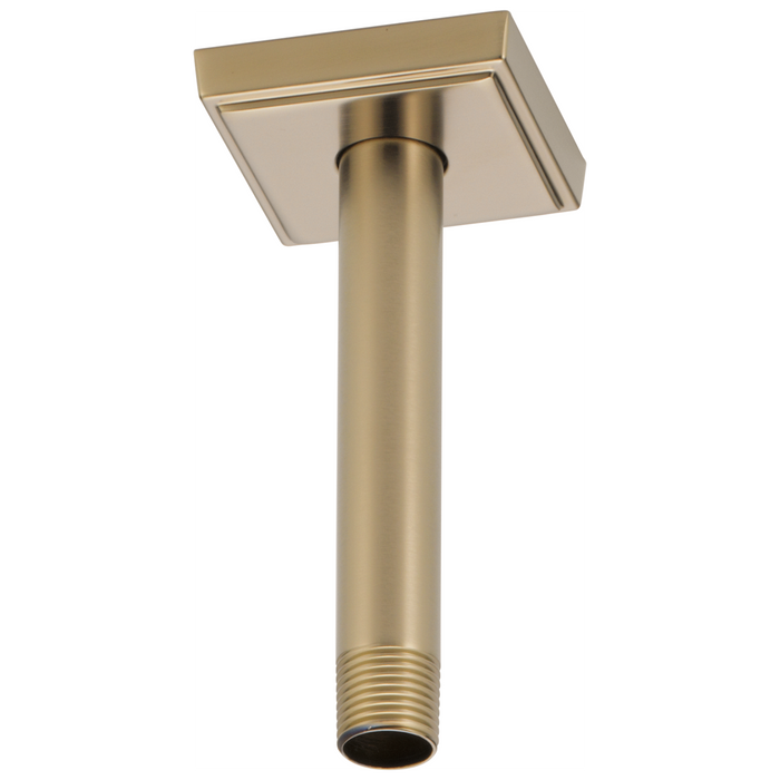 Brizo Essential Shower RP70764BL 6" Ceiling Mount Shower Arm And Square Flange